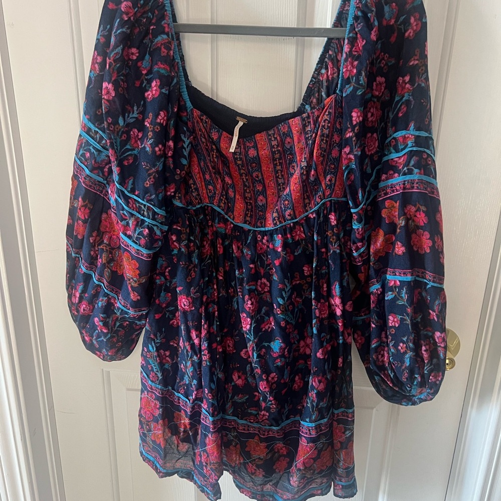 Floral  free people Bohemian Women's dress size medium